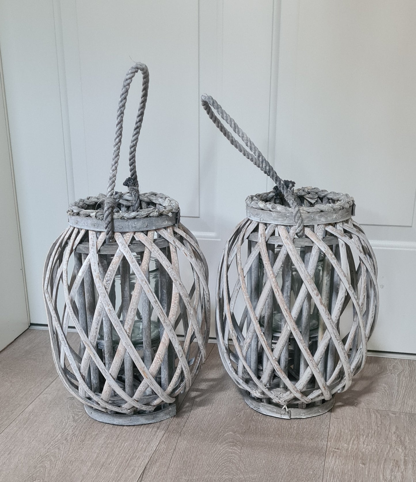 Windlicht 2 er Set "Lou"