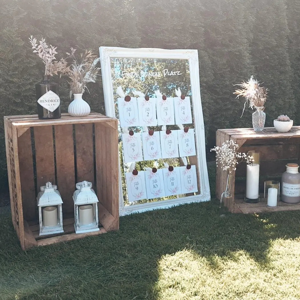 "Finde dein Platz" Spiegel