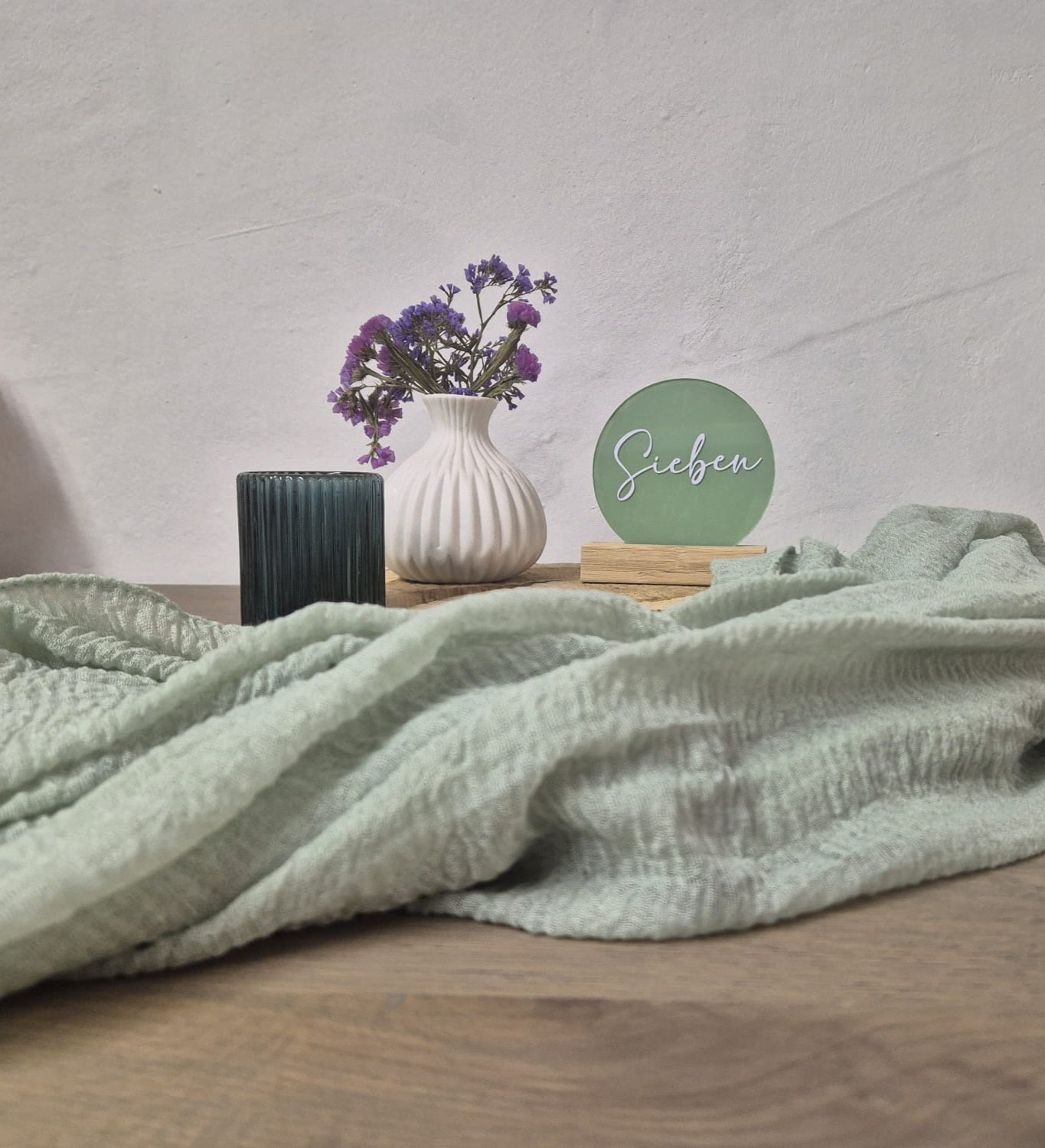 Tischnummern grün 1-15