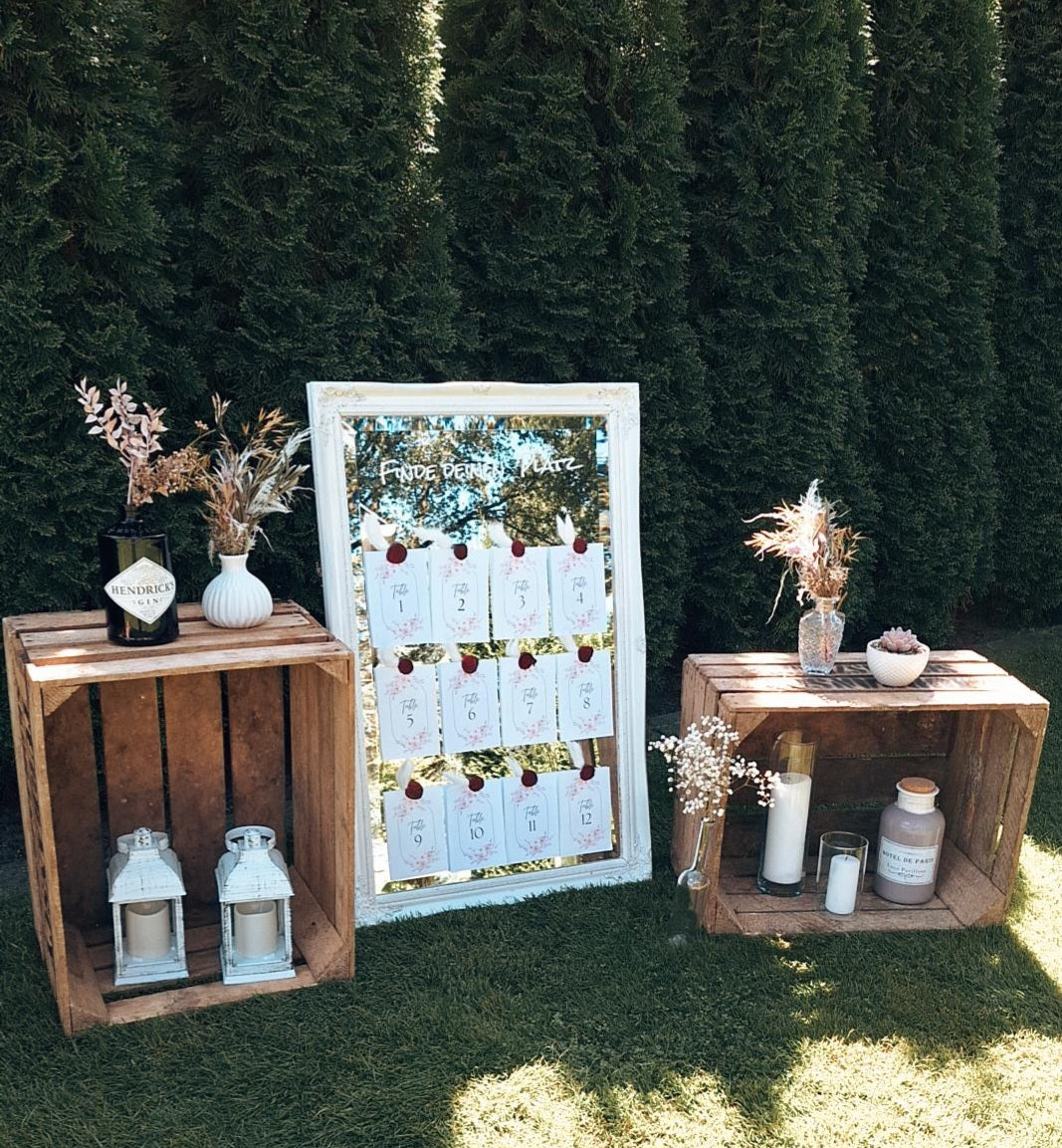 "Finde dein Platz" Sitzplan