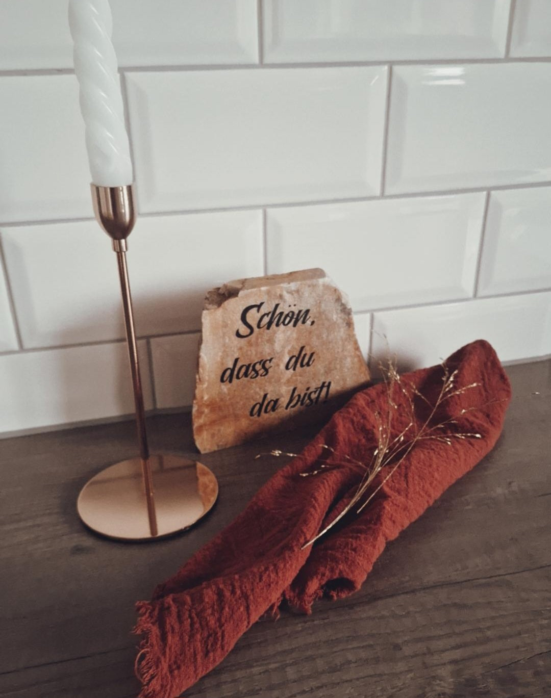 Tischnummern 1-12 Stein