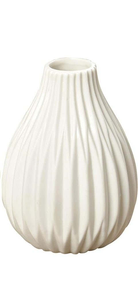 Vase weiß "Birko1"