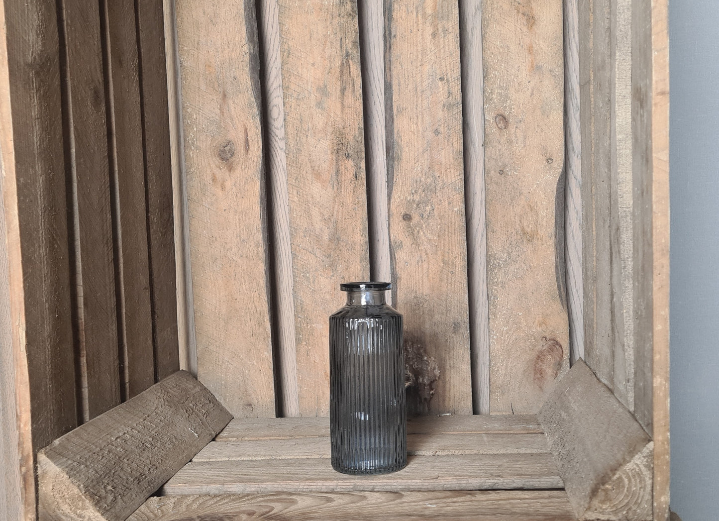 Flaschenvase blau "Emma"