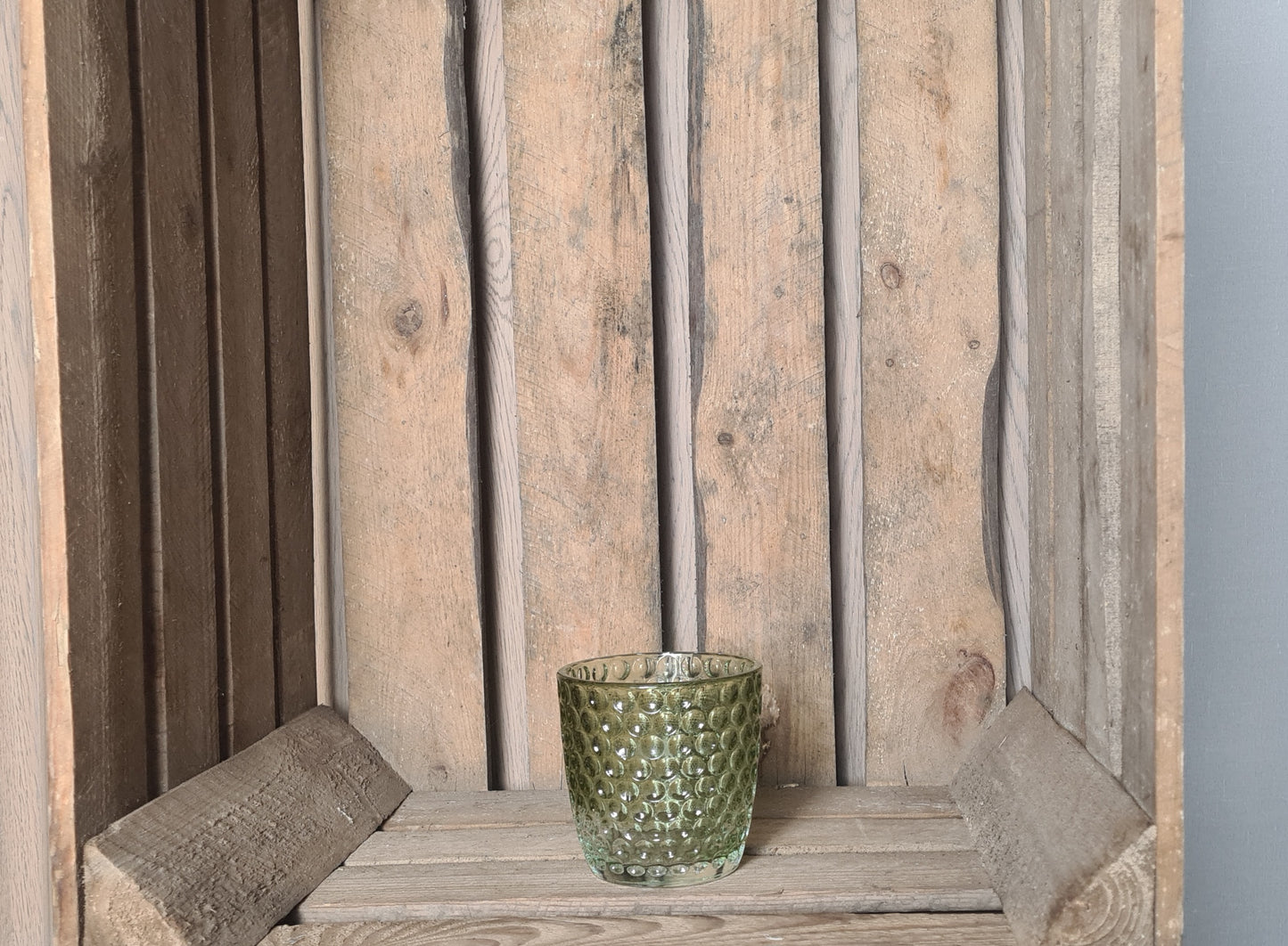 Windlicht grün " Simon"