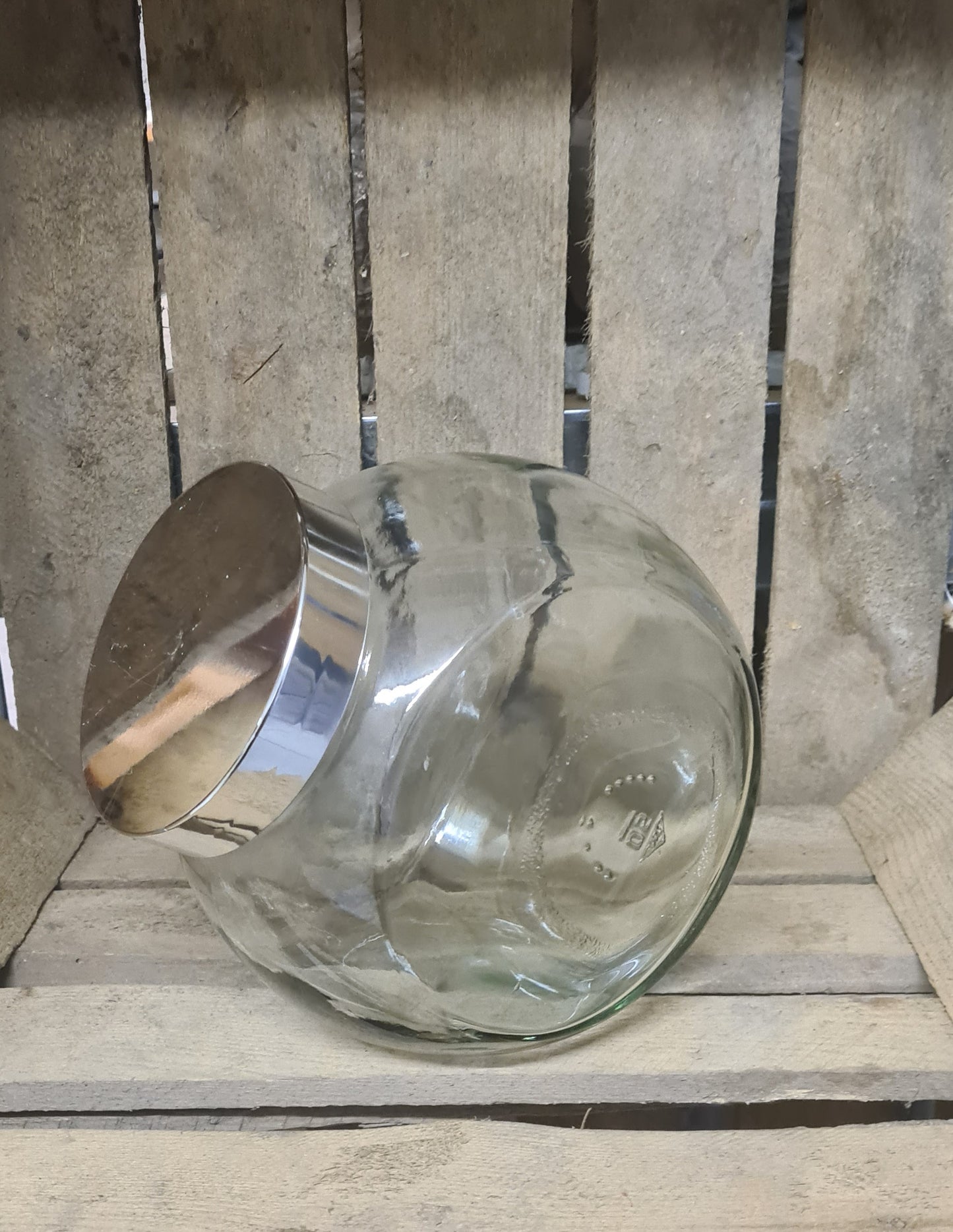 Bonbongläser "silver"