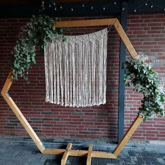 Traubogen Hexagon Holz