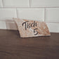 Tischnummern 1-12 Stein