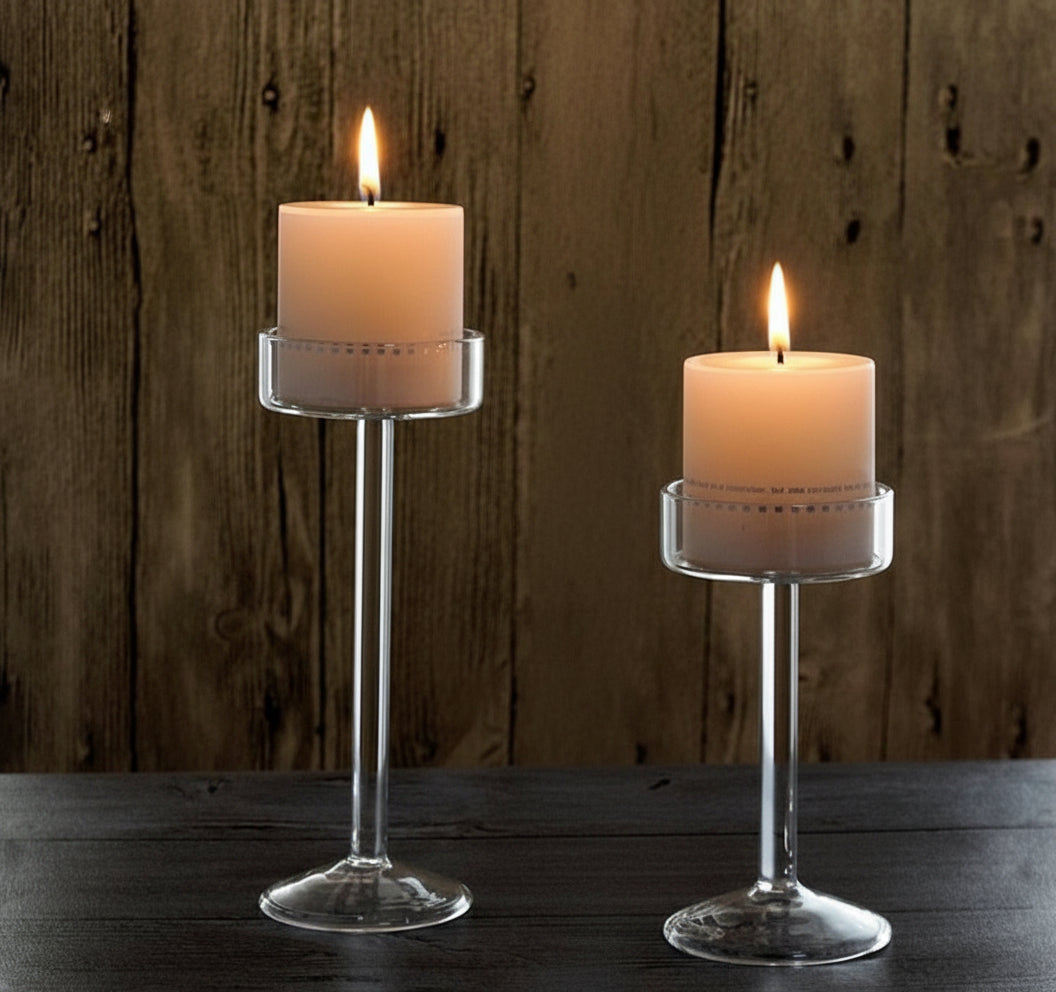 Glas-Kerzenständer "Siba"