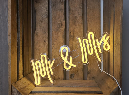 Mr. & Mrs. Neon Beleuchtung